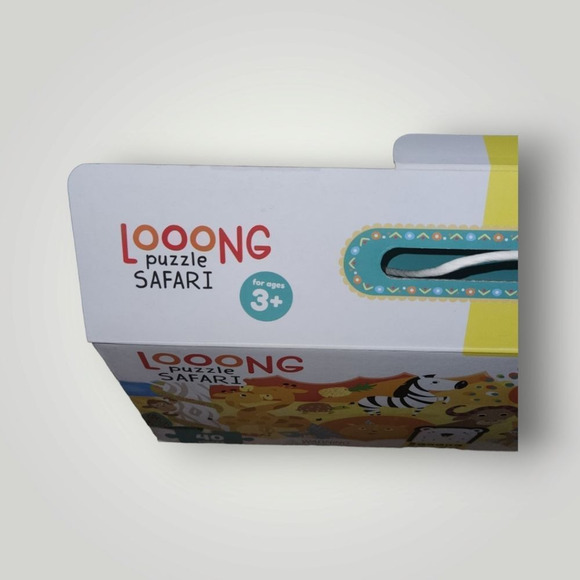 Banana Panda Long Puzzle Safari Large Jigsaw Floor Puzzle for Kids Ages - Picture 5 of 6